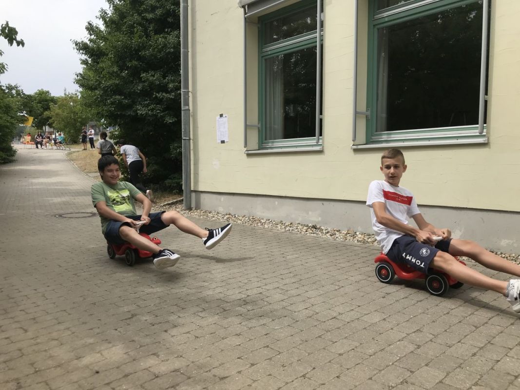 Bobbycar-Rennen